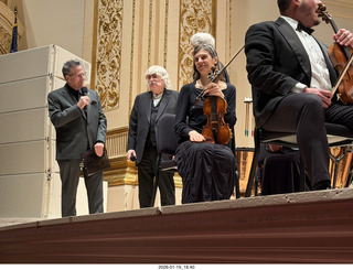 New York City - Manhattan - Carnegie Hall - Sir Karl Jenkins himself