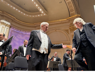 New York City - Manhattan - Carnegie Hall  - Sir Karl Jenkins himself