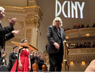 New York City - Manhattan - Carnegie Hall  - Sir Karl Jenkins himself