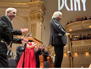 New York City - Manhattan - Carnegie Hall  - Sir Karl Jenkins himself