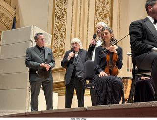 New York City - Manhattan - Carnegie Hall - Sir Karl Jenkins himself
