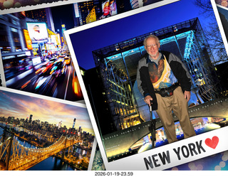 New York City - Manhattan - American Museum of Natural History - Adam photoshop