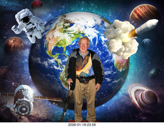 New York City - Manhattan - American Museum of Natural History - Adam photoshop