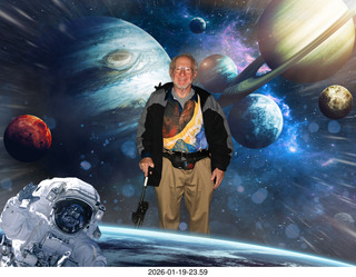 New York City - Manhattan - American Museum of Natural History - Adam photoshop