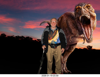 New York City - Manhattan - American Museum of Natural History - Adam photoshop