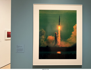 New York City - Manhattan - Museum of Modern Art (MOMA) - Apollo 11 liftoff