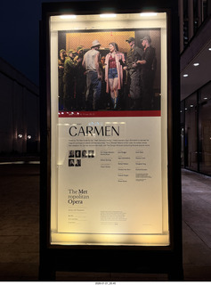 New York City - Manhattan - Metropolitan Opera sign