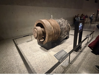 New York City - Manhattan - World Trade Center Museum elevator motor