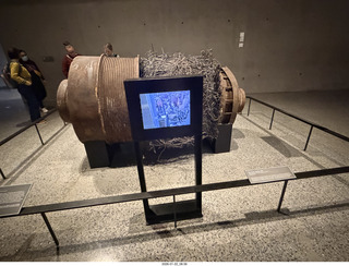 New York City - Manhattan - World Trade Center Museum stairs