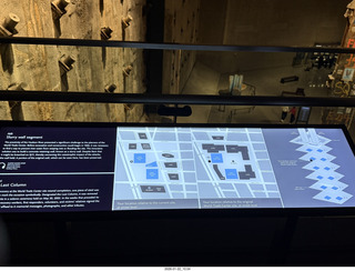New York City - Manhattan - World Trade Center Museum sign