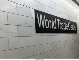 New York City - Manhattan - World Trade Center subway station