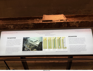 New York City - Manhattan - World Trade Center Museum sign