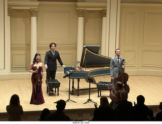 New York City - Manhattan - Carnegie Hall - Rachell Ellen Wong and David Belkovski invitation