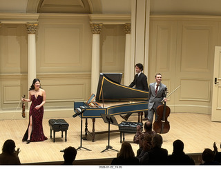 New York City - Manhattan - Carnegie Hall - Rachell Ellen Wong and David Belkovski