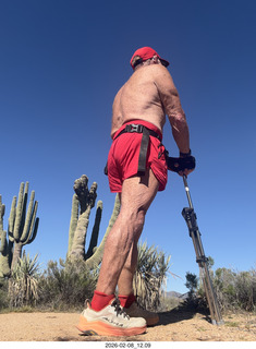 Adam with cat Pickle on my shoulder