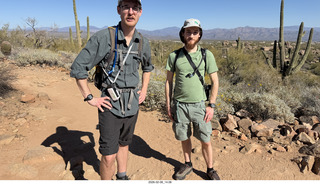 Scottsdale - Granite Mountain Hike - two interesting fellows