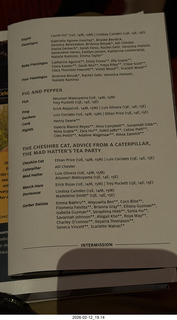 Ballet Arizona - Alice in Wonderland program