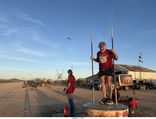 Arizona Flying Circus - Adam on standing rocker