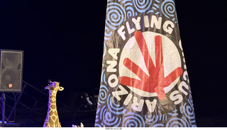 Arizona Flying Circus - night - AFC sign