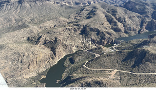 aerial - Salt River to grapevine