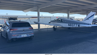 119 a2s. car and airplane N8377W