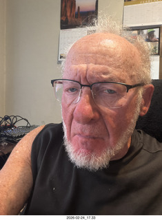 Arizona Flying Circus - night - Christmas trees on fire - Adam