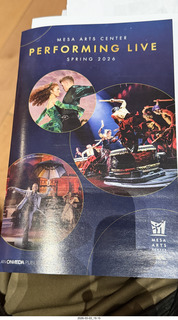 Mesa Arts Center - The Mikado - program