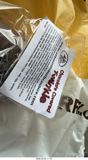 Neil gave me a chocolate-covered Twinkie