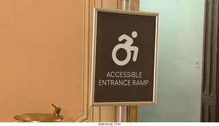 Philadelphia - Academy of Music - accessible entrance