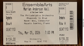 Philadelphia Orchestra ticket