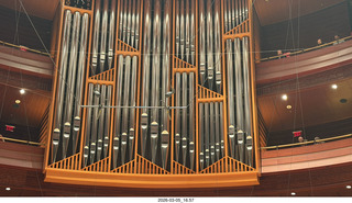 Kimmel Center - Marian Anderson Hall - Philadelphia Orchestra program