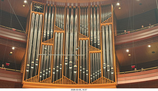 Kimmel Center - Marian Anderson Hall - Philadelphia Orchestra program