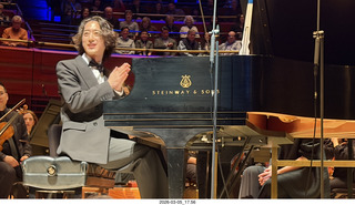 Kimmel Center - Marian Anderson Hall - Philadelphia Orchestra - pianist encore