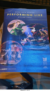 Mesa Arts Center - Lunasa - program