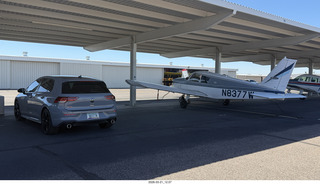 123 a2t. my car and airplane, both N8377W