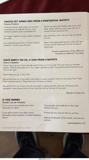 Phoenix Trinity Episcopal Cathedral - Phoenix Chorale and Floriani - Chant and Polyphony - program