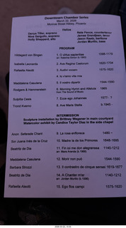 Phoenix - Monroe Street Abbey - Downtown Chamber Series - Helios - program