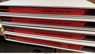 box of ReVox Horch House master-dub tapes