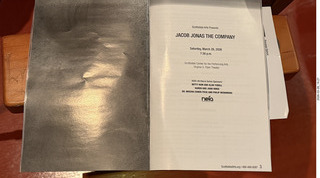 Scottsdale Arts - Jacob Jonas The Company - program