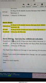 my barcelona flights