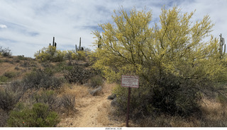 Scottsdale - Granite Mountain hike - sign