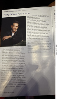 Orpheum Theater - Phoenix Symphony pops - Sinatra - program