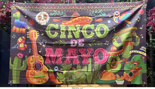New York City - Cinco de Mayo sign
