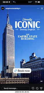 Facebook - NYC Empire State Building