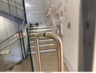 New York City - Whitney Museum - push door from behind