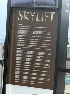 New York City - Top of the Rock sign
