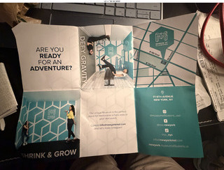 New York City - Museum of Illusions brochure