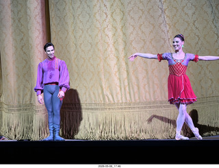 New York City Ballet musicians (violin and piano)