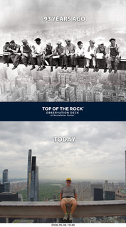 New York City - Top of the Rock + Adam pictures
