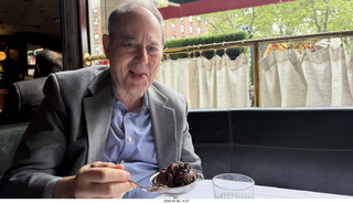 New York City - lunch at Fiorello's - Walter Greenblatt